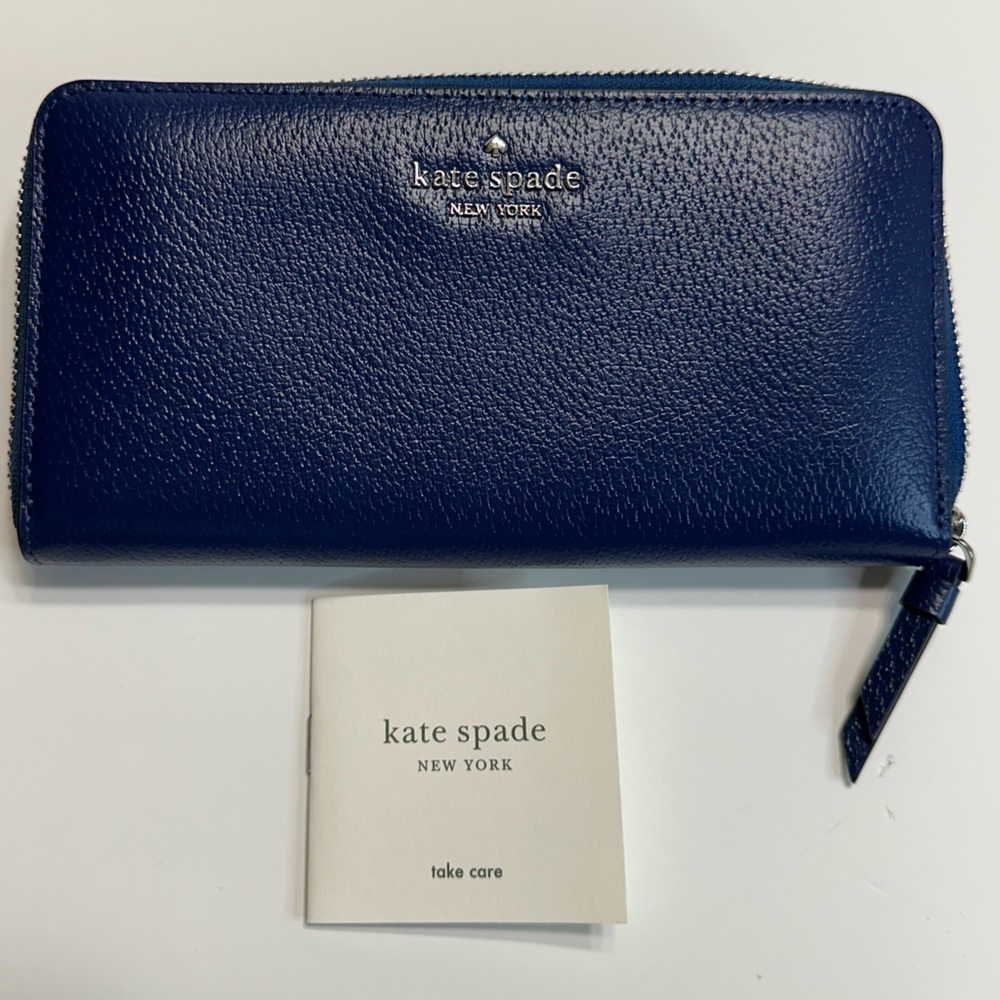*NEW!* Kate Spade Lena Large Continental Wallet - Navy Blue